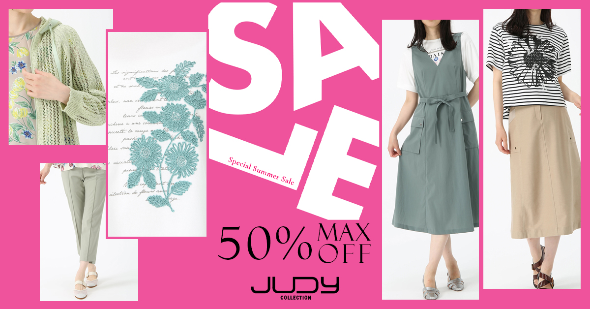 JUDY COLLECTION MARK DOWN 2025SS