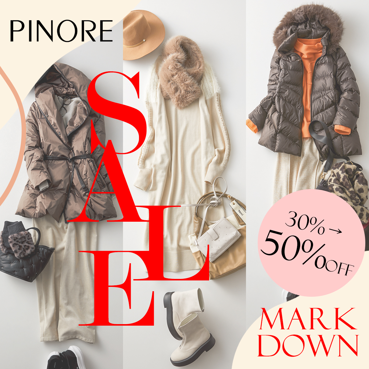 (copy)PINORE ピノーレ SALE セール